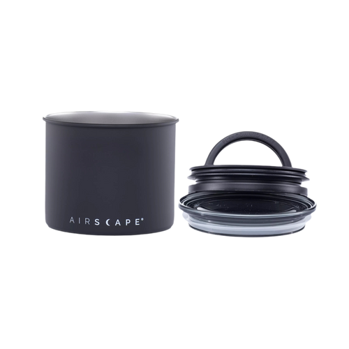 Airscape Aufbewahrungsbox Matt Schwarz (250g + 500g)