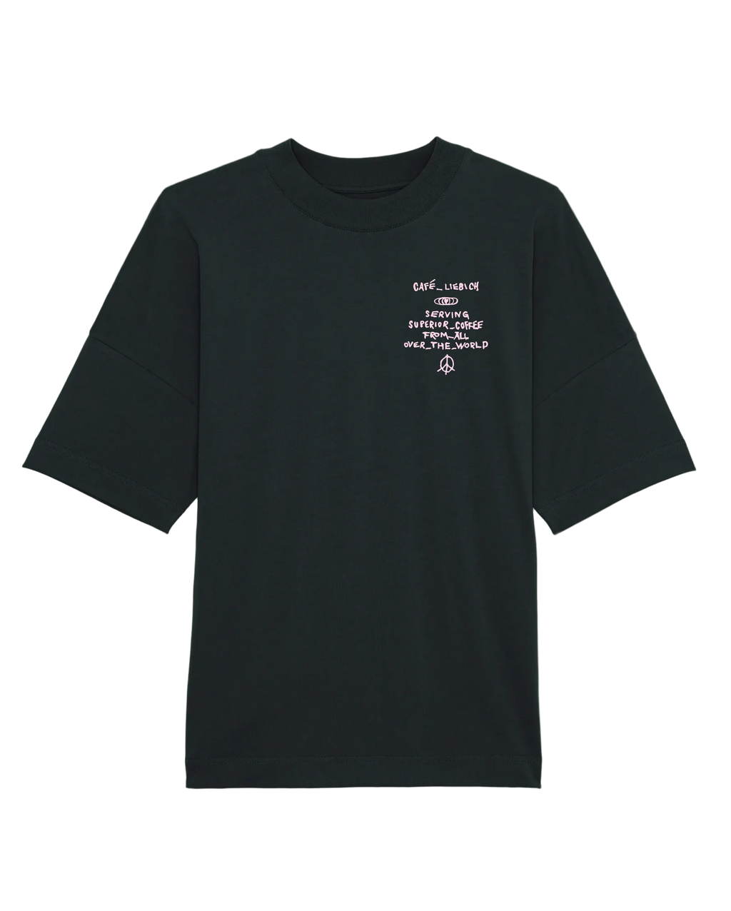 T Shirt Love. Peace. Coffee (XXS-XL)